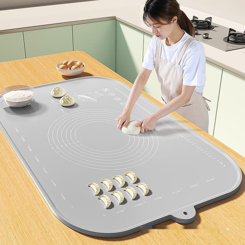 シリカゲル揉み面マット食品級厚手パネル家庭用とパネル大型めん類マット焙煎ツール杖スクレーパー|undefined