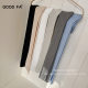 GOOD FA 2025 spring and summer thin Korean style simple pit thigh socks knee socks 25053