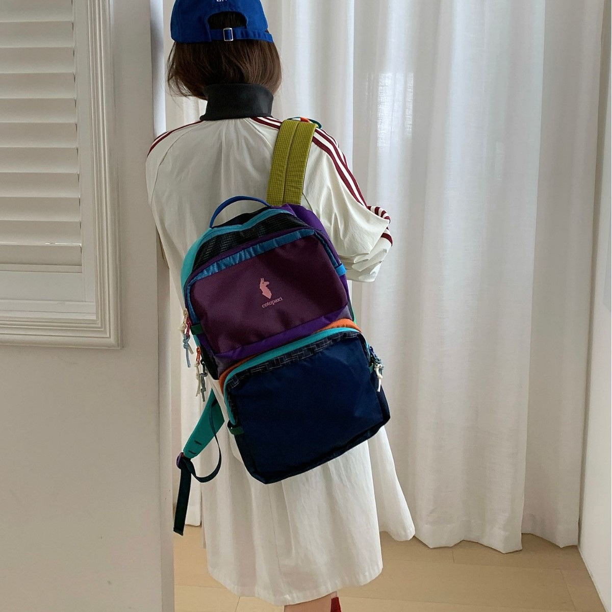 Coto Alpaca Robot Dopamine Backpack 16L Waterproof Outdoor Travel Mountaineering Backpack Large Capacity School Bag