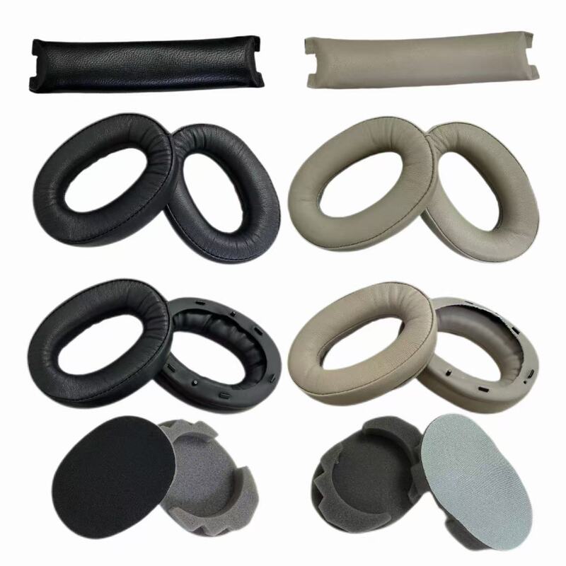 Suitable for Sony Sony Mdr-1000X Headphone Covers Wh-1000Xm2 Sheepskin Ear Pads Headband Cushion Accessories Suitable for Sony Sony Mdr-1000X Headphone Covers Wh-1000Xm2 Sheepskin Ear Pads Headband Cushion Accessories