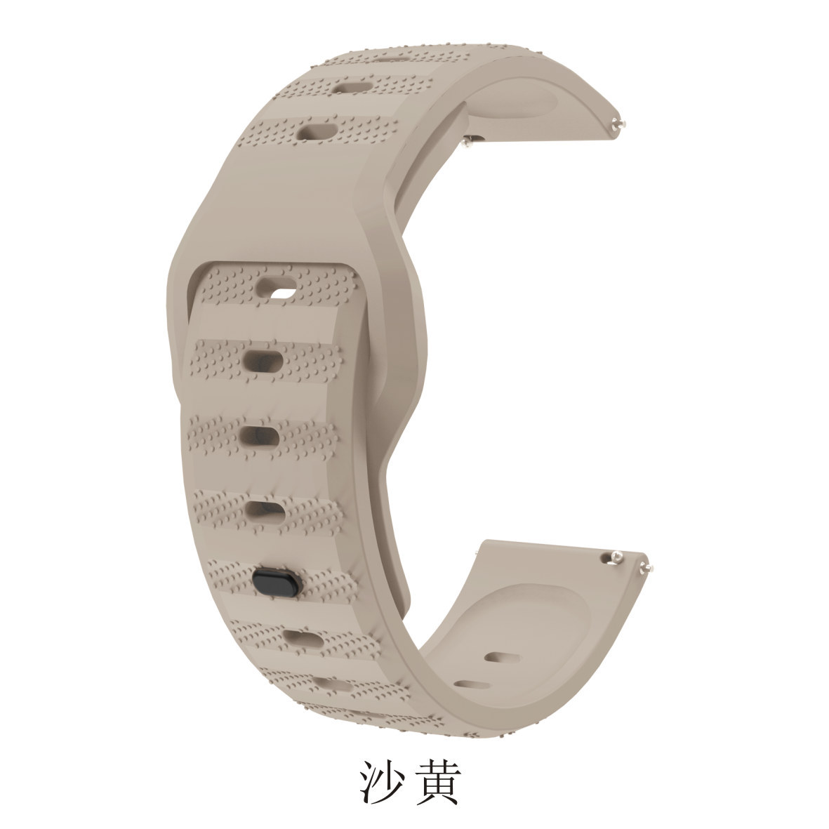 Adecuado para Samsung/Huawei/huami/jiaming/patrón de grano de arroz patrón de puntos correa de silicona 12/16/18/20/22