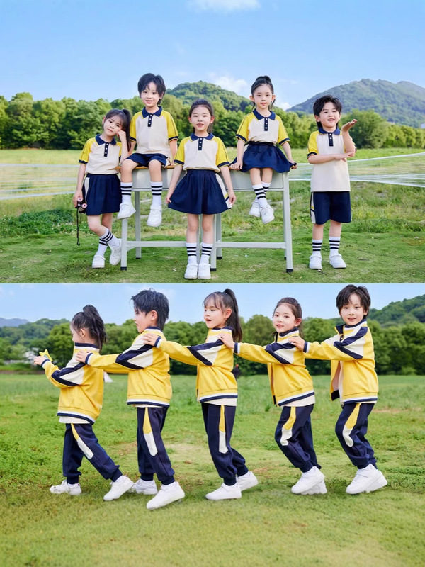 小学生制服夏スーツ4点セット幼稚園服夏春秋服3点セット子供春服|undefined