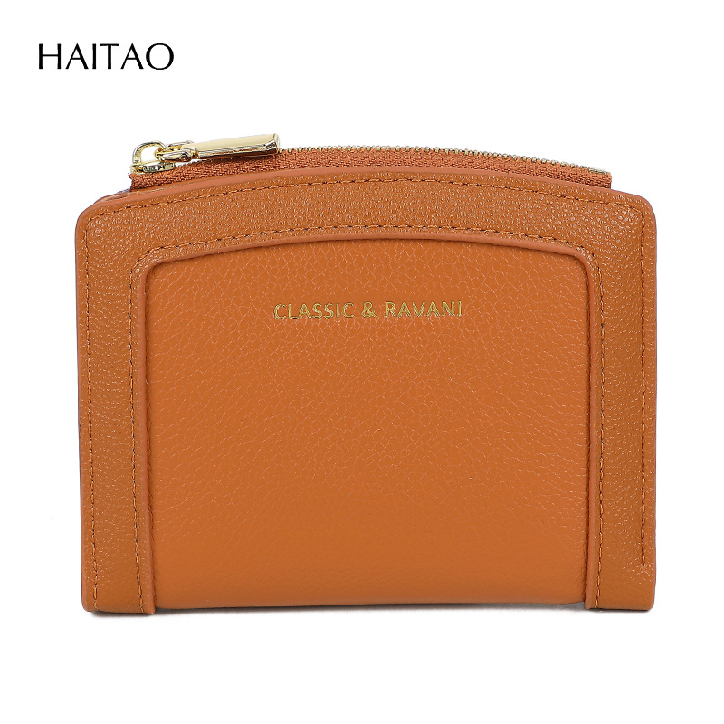 Cartera para mujer 2025 bolso multifuncional coreano billetera de moda de alta gama con múltiples posiciones para tarjetas