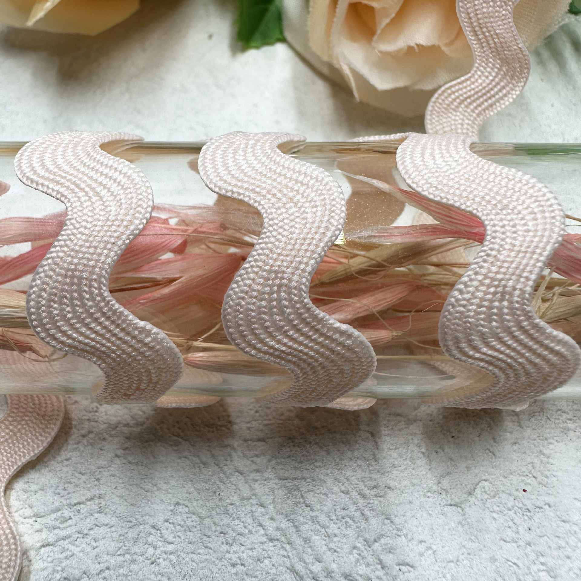 8mm onda sólida en forma de S curva banda de encaje cortina sombrero ropa infantil joyas de boda accesorios de ropa