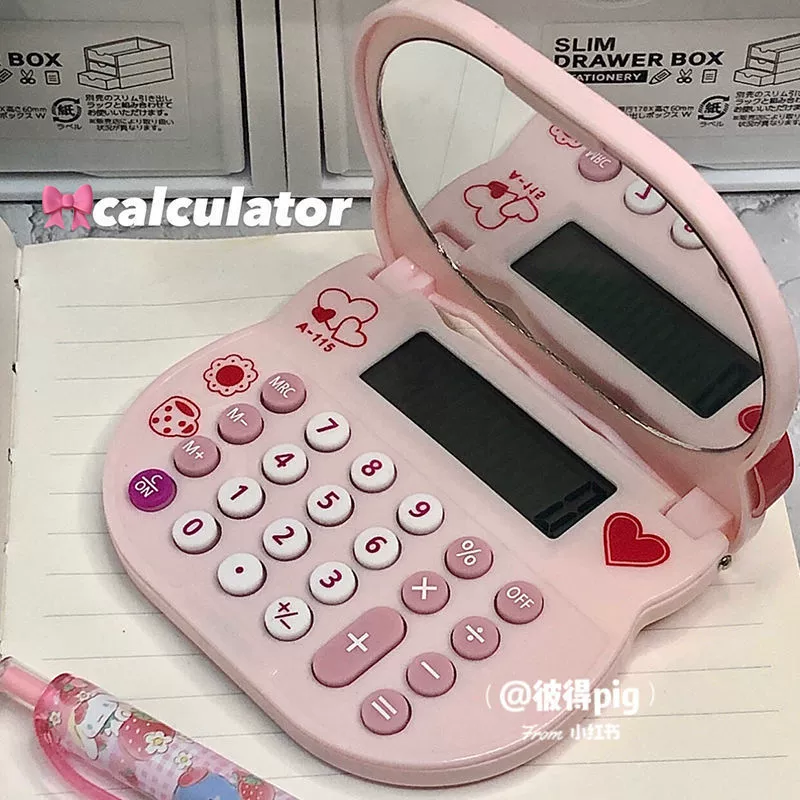 Hello Kitty, милое ручное маленькое зеркальце