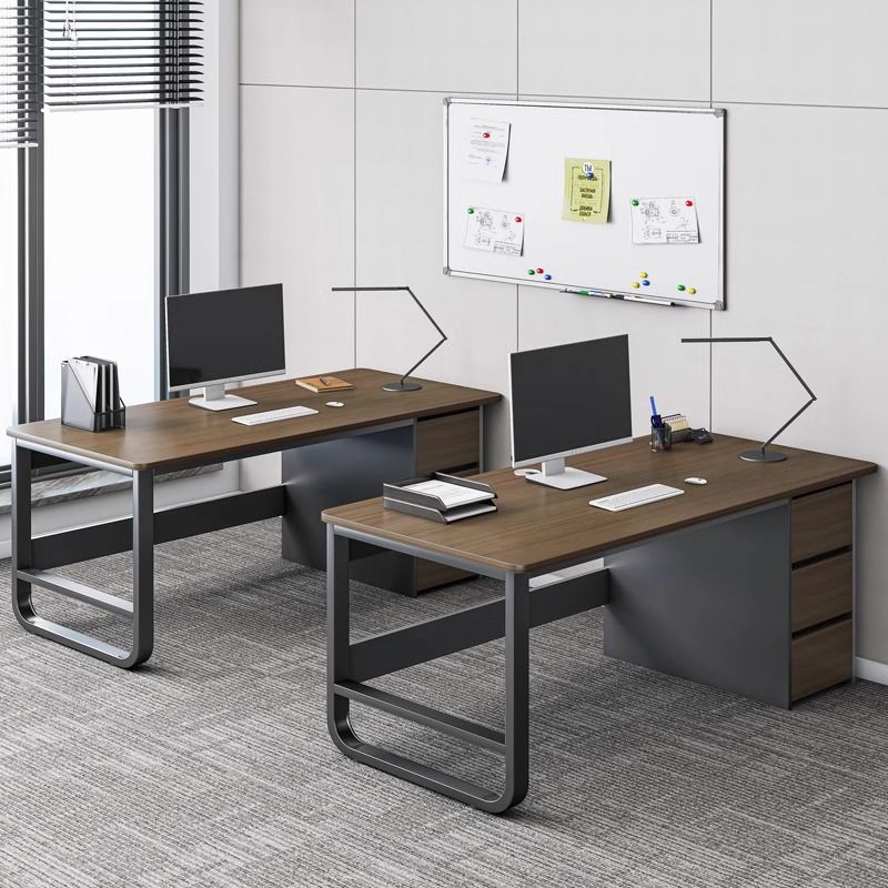 职员办公桌简约现公室多人桌椅组合单人工位简易卧室电脑桌子