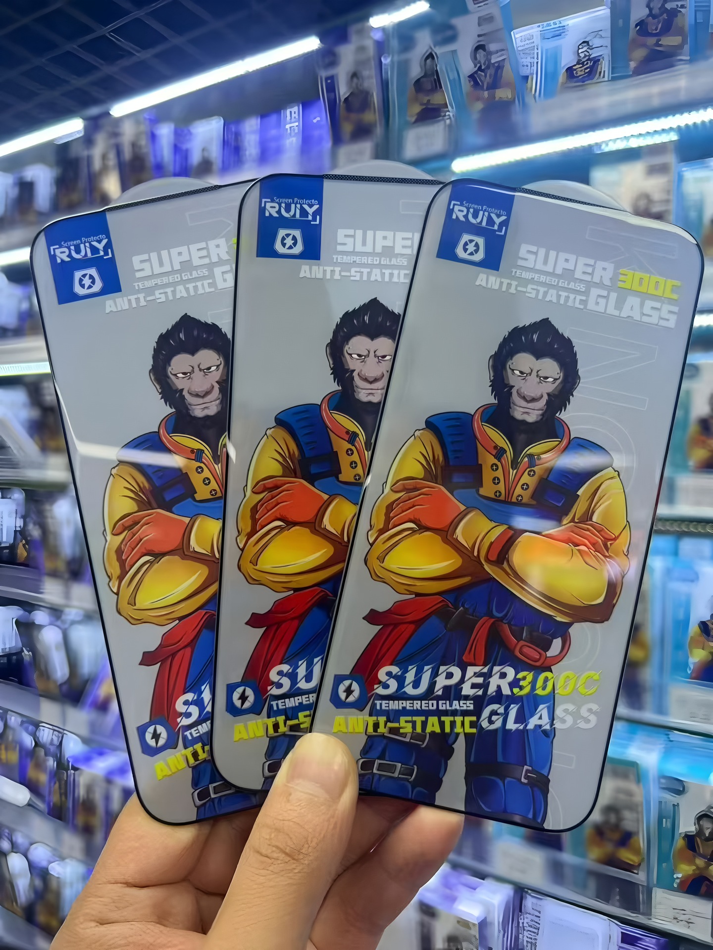 3D Armor 300C arc high-definition tempered film [bare film]