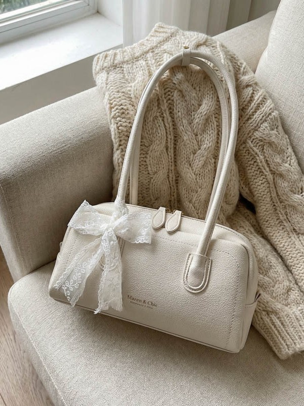 Qadın üçün böyük tutumlu çiyin çantası, koreya üslubu
