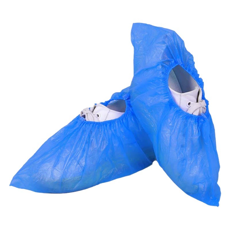 Сверхтолстый одноразовый чехол для обуви CPE Нескользящий износостойкий бытовой водонепроницаемый пластиковый пылезащитный сверхутолщенный чехол для ног в дождливый день
