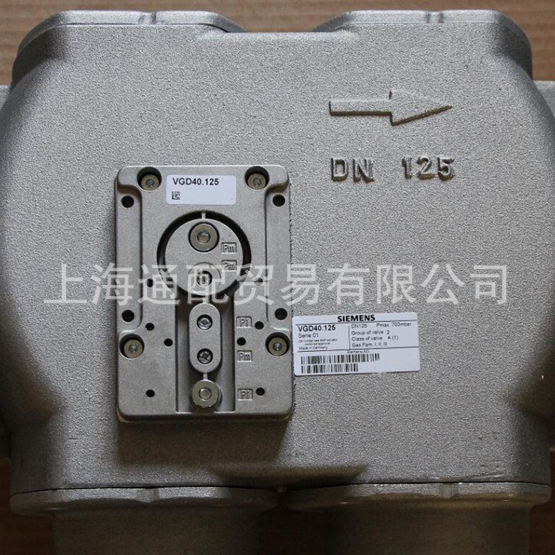 百得燃烧器用DN100德国西门子燃气电磁阀VGD40.100L附件