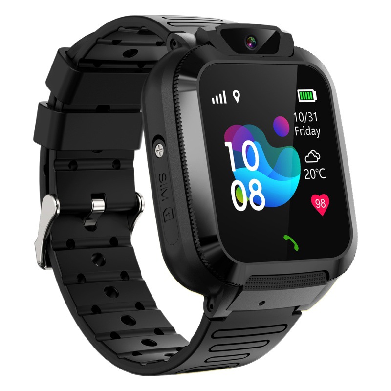 Versión de Comercio Exterior de Reloj Inteligente para Niños con Posicionamiento, Llamadas Bidireccionales, Reloj con Ranura para Tarjeta, Reloj Telefónico para Niños, Resistente al Agua