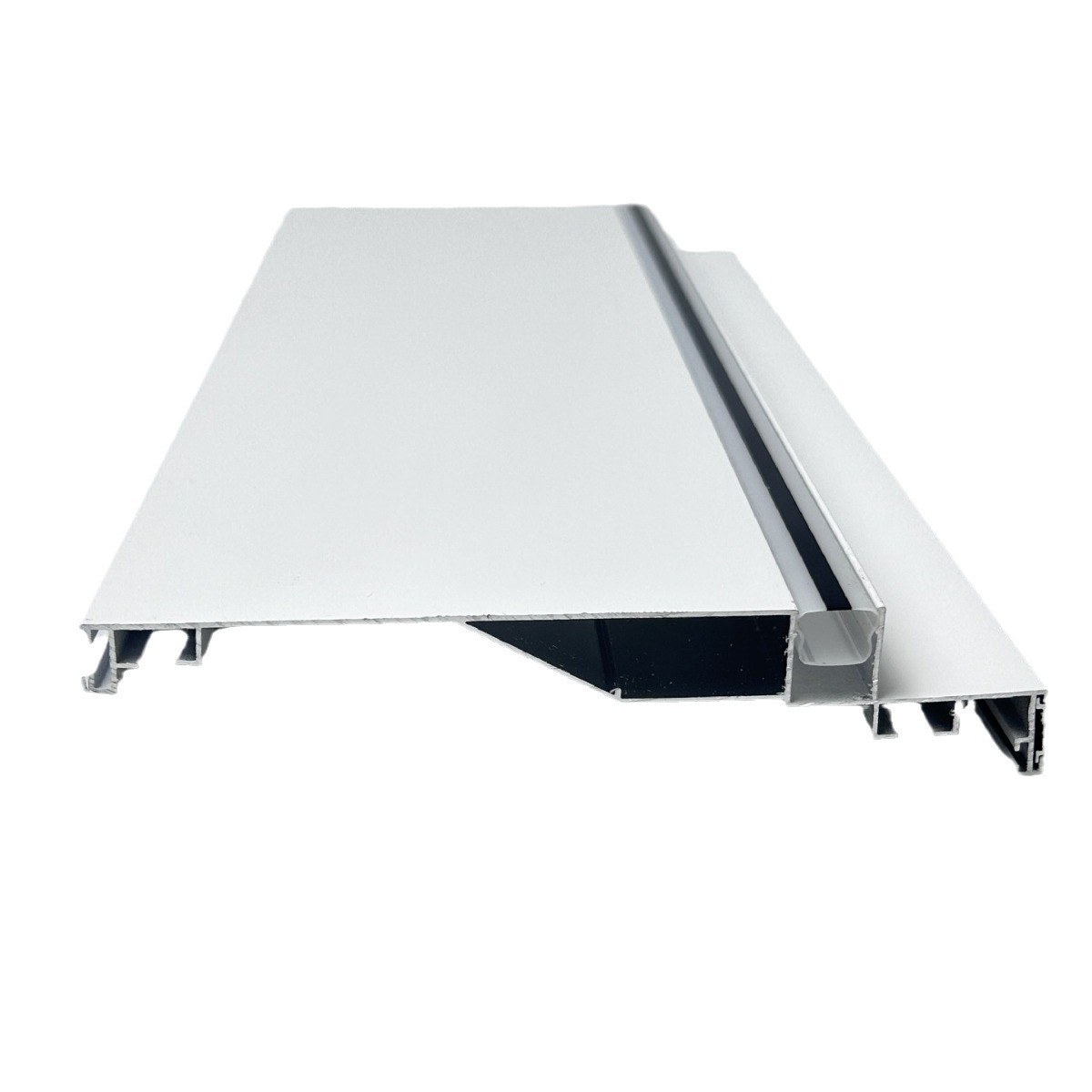 Techo, refuerzo de aluminio, panel de nido de abeja, doble párpado sin polvo, viga de aluminio semicompleto, viga de aluminio luminosa secundaria