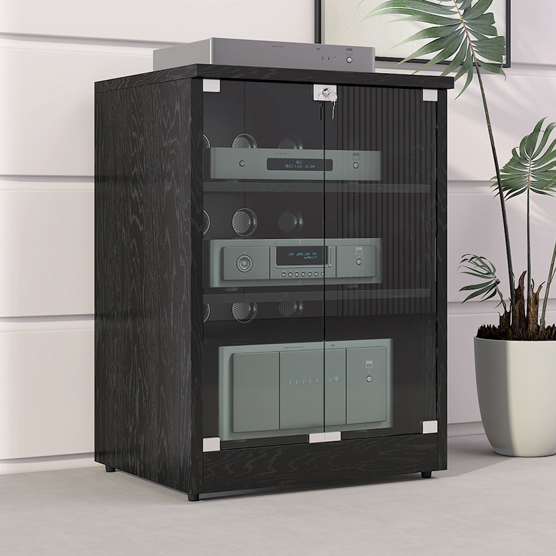 Cabinets with doors, audio-visual racks, amplifier cabinets, stands, equipment, audio amplifiers, floor-standing audio equipment