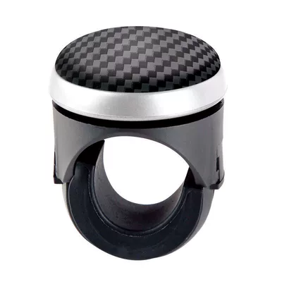 truck driving, Steering wheel booster - universal-123-power-ball-with-carbon-fiber-pattern