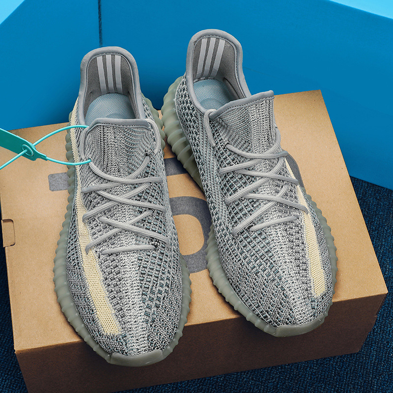 Putian Coco zapatos 2023 verano nuevo 350v2 volando tejido transpirable hombres y mujeres pareja zapatos palomitas zapatos para correr hombres