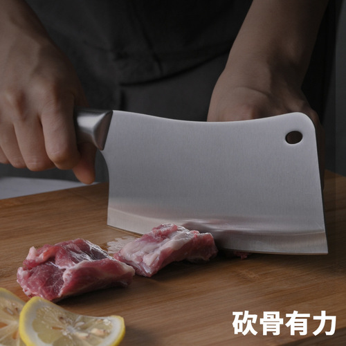 不锈钢家用组合菜刀六件套切片刀厨师刀砍骨刀水果刀商用送礼套装
