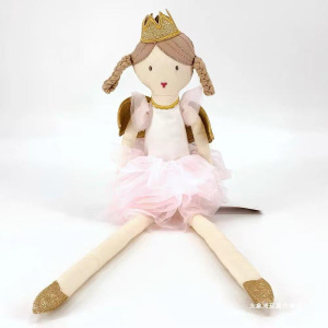 INS Estilo nórdico larga pierna princesa lindo niños comodidad muñeca felpa compañero juguete muñeca regalo de cumpleaños