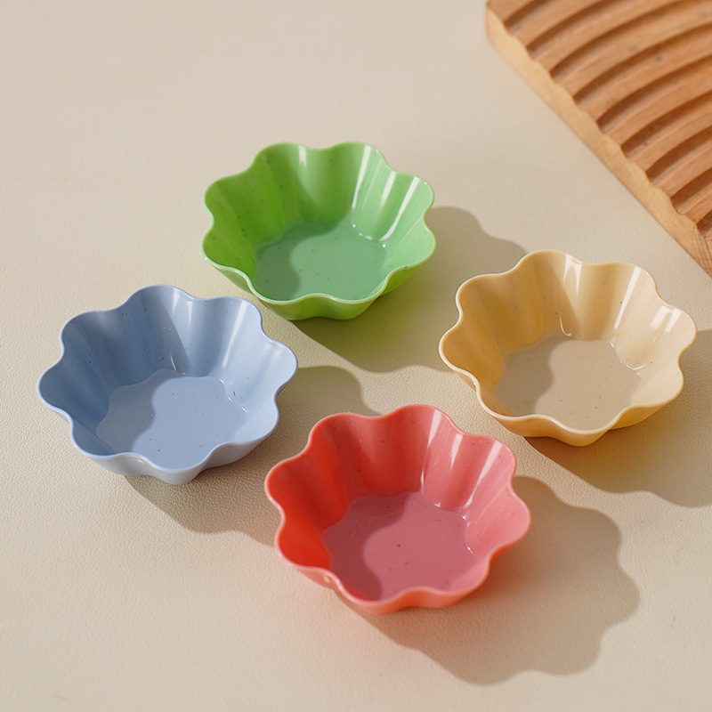 調味料皿家庭用醤油酢調味料プラスチック小皿スナック皿調味料皿日本式焼肉皿小皿皿|undefined