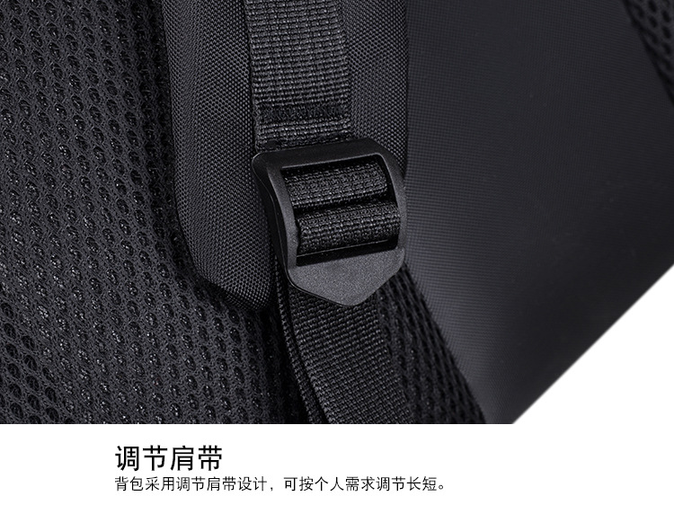 Wholesale Business Computer Large-capacity Backpack Commuting Fashion Business Travel Bag Backpack Computer Bag display picture 3