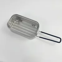 Японский Стиль Алюминиевая Коробка Обеда Пропаривание Стойки Коробка Bento Пропаривание Стойки Гриль Из Нержавеющей Стали Сетка Алюминиевый Коробка Обеда 800 Коробка Обеда 1000 мл