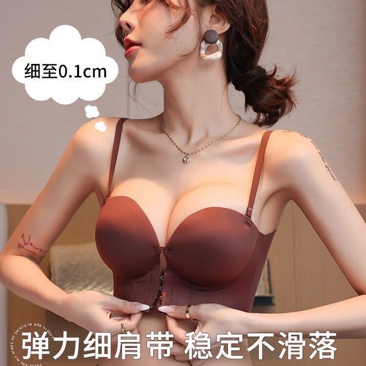 厂家直销跨境电商东南亚越南泰国女士无痕背心舒适聚拢侧收文胸罩|undefined