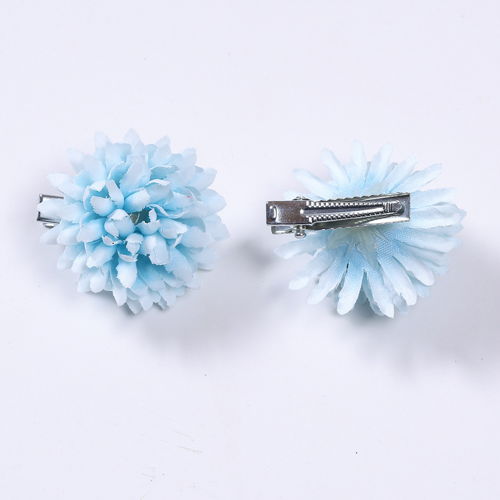 Little Sunflower Hairpin-Light Blue