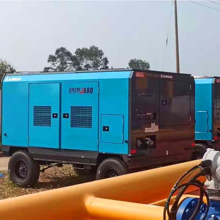 厂家出租二手6立方冷干机大功率静音大气泵二级压缩螺杆式空压机