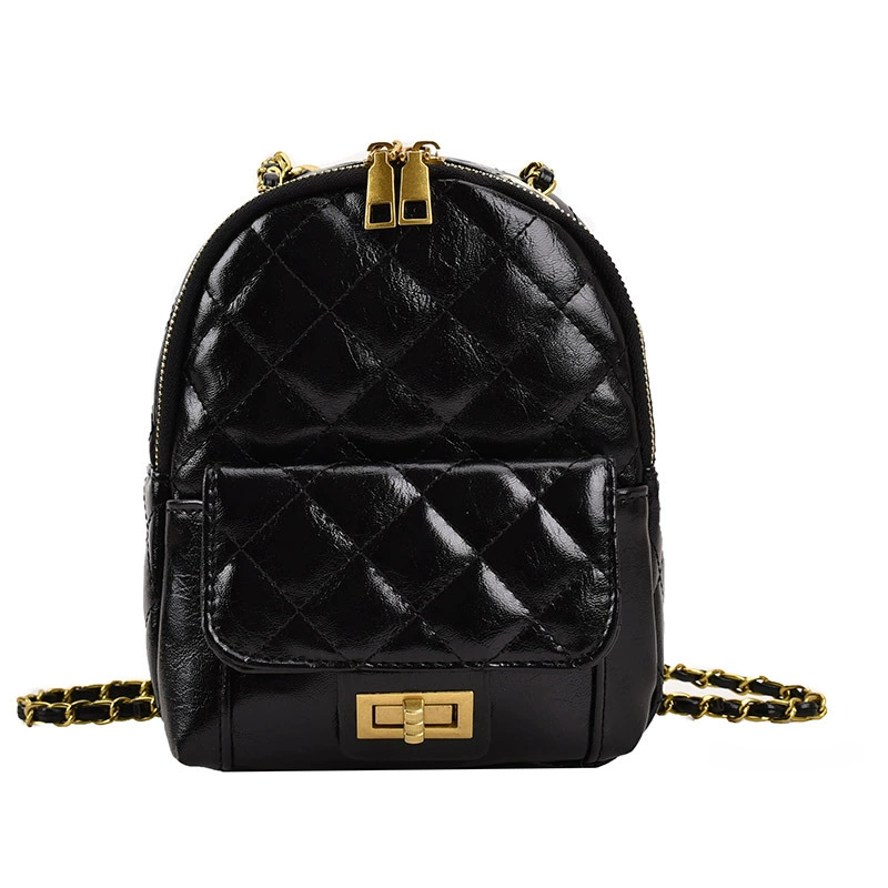 Стильный рюкзак, сумка, коллекция 2023 года, стиль Chanel, западный стиль, для тинэйджеров, семейный стиль, оптом