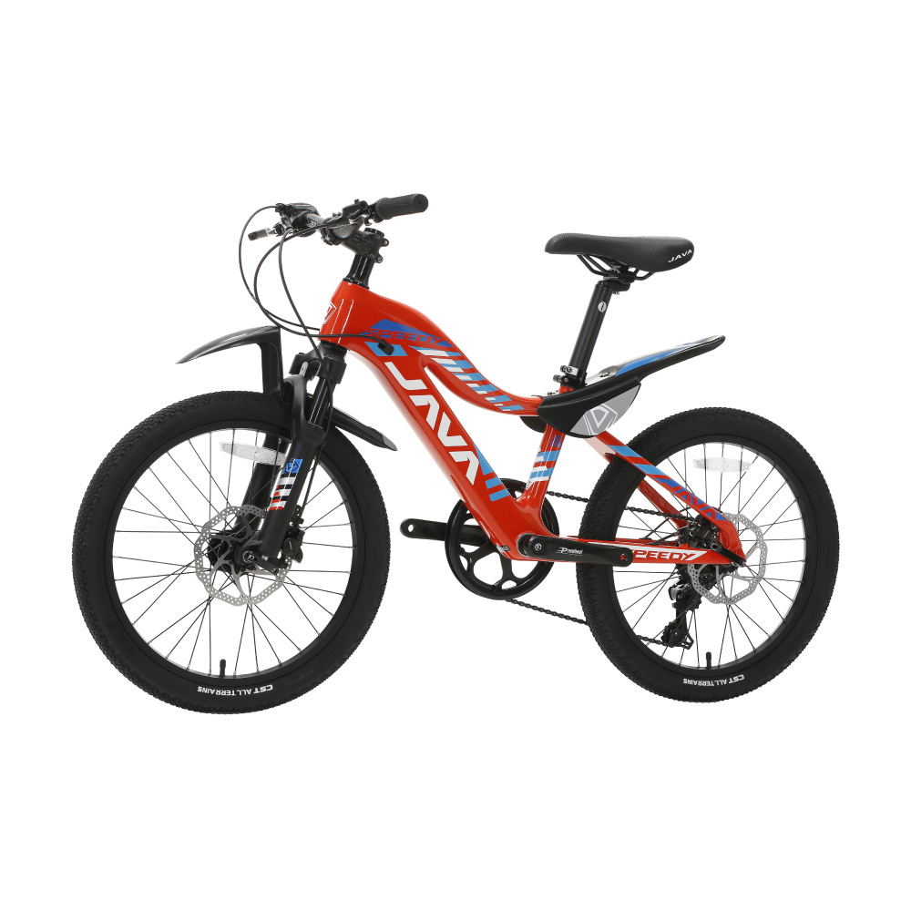 JAVA佳沃儿童碳纤维车架20英寸公路山地自行车7-8-9岁单车Speedy|ms