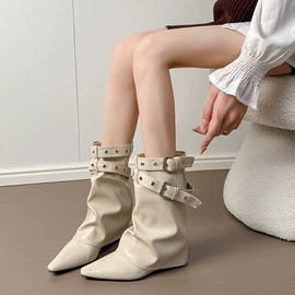 女式时装单鞋;乐福鞋;女式皮靴