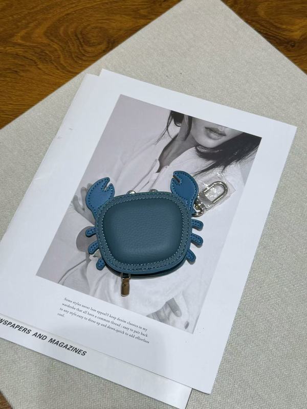 新しい tc 小さなカニバッグペンダントワイヤレス Bluetooth ヘッドセットバッグキーホルダー口紅小銭入れ車のペンダント卸売|undefined