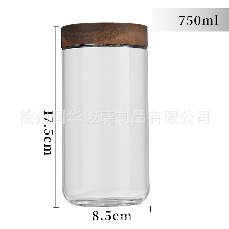 アマゾンガラス密封瓶プリン瓶透明防湿保存瓶メイソンナッツオートミールカップ一晩ヨーグルトボトル|undefined