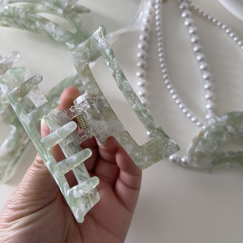 Title 7, Fermaglio per capelli femminile Acetato Premium...