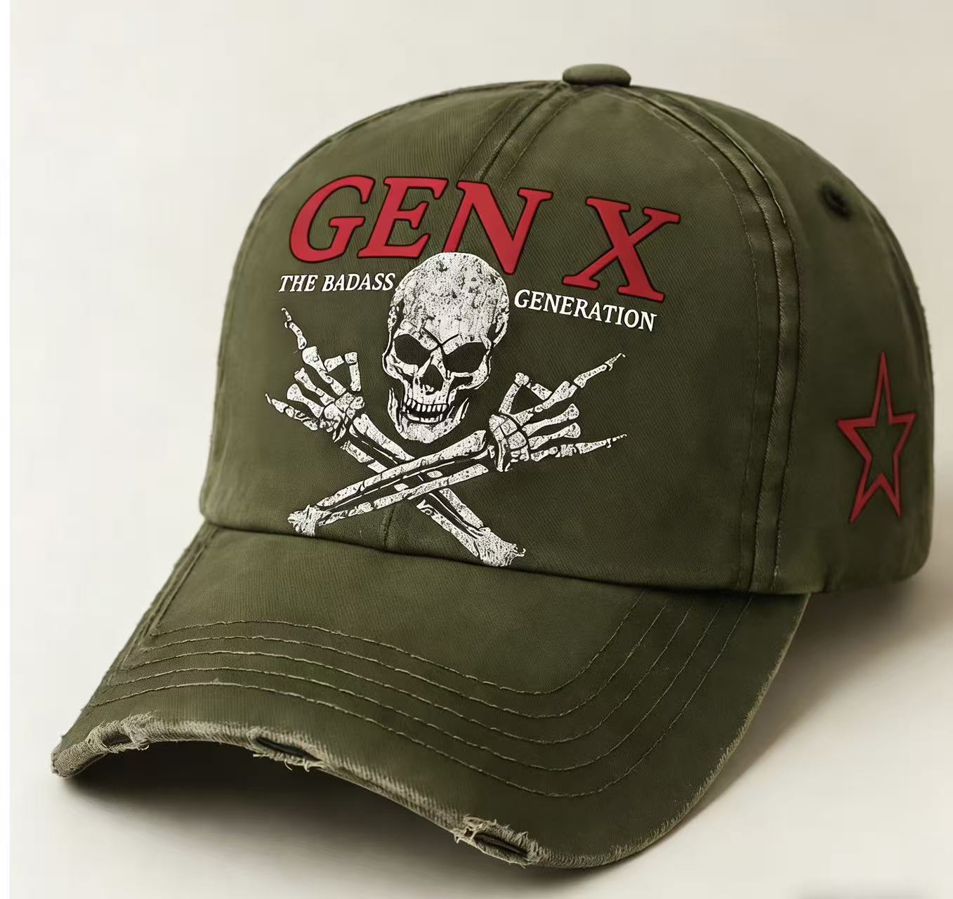Nuevo sombrero de impresión transfronteriza para hombres hace viejos sombreros de béisbol retro Europeos y estadounidenses 250 años conmemorativo sombrero de lengua de lazo