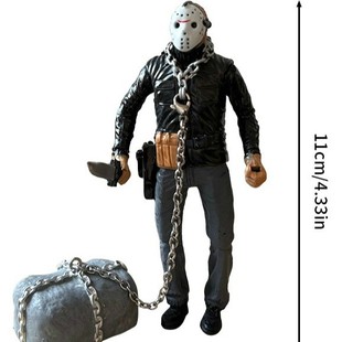 Aason is alive Jason Water Column Lamp Friday 13th Series Movie Collection Ornaments Part 6