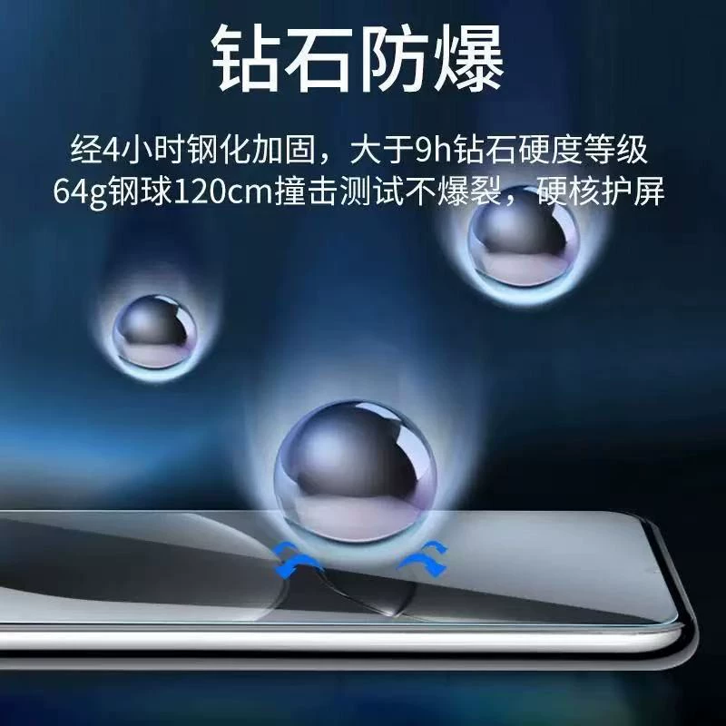 Подходит для OPPOReno6 защитная пленка reno7Z полный экран 5K HD 4se синяя свет, 8PRO+ мобильный телефон 3A защитная пленка 2