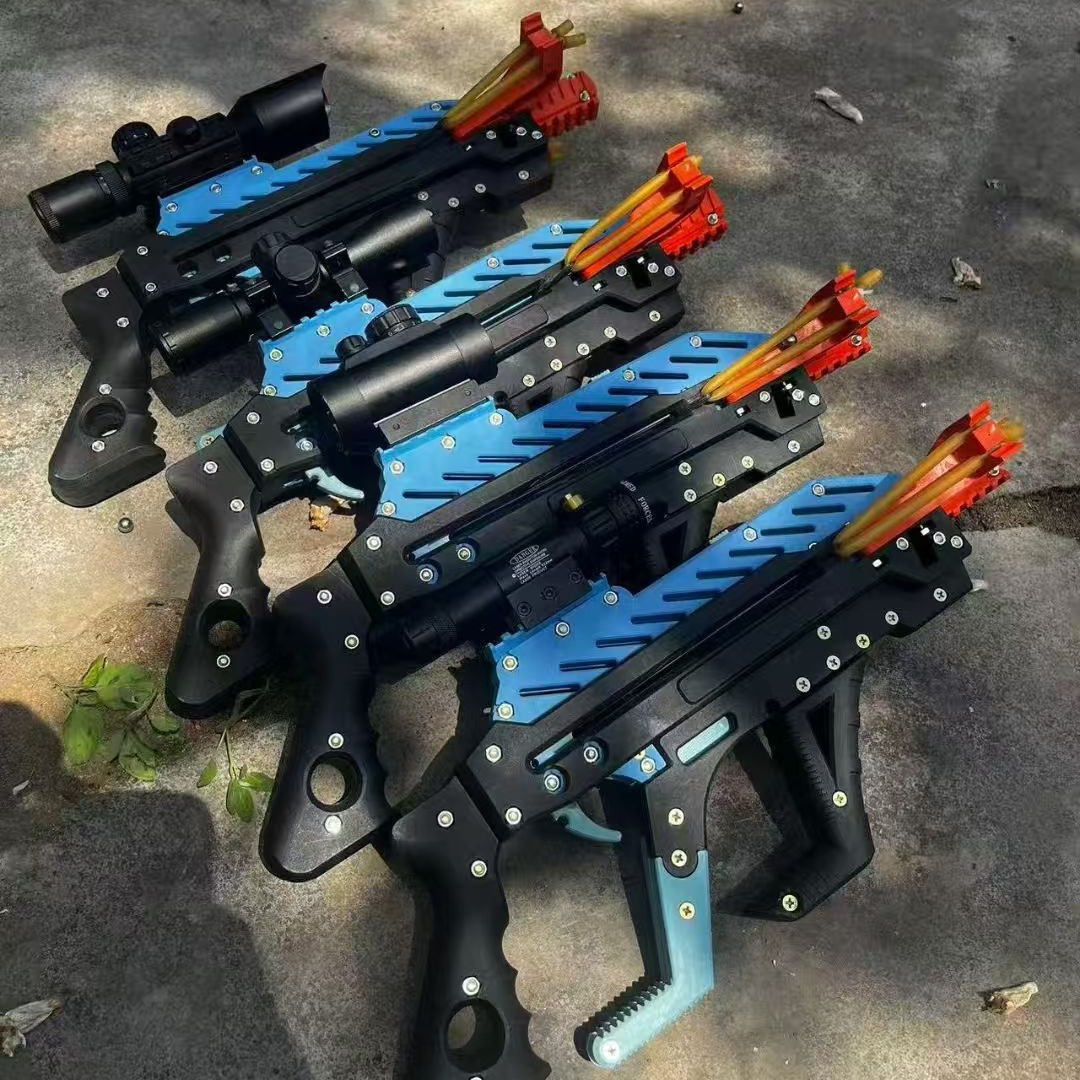 Wholesale Slingshot Unicorn Continuous Firing High-Precision Outdoor Sports Mechanical Slingshot for Adult Competition Cross-Border