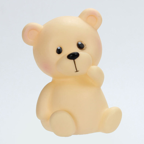 Manufacturer toy bear lighting vinyl night light. Cute cartoon children's bedside lamp ornaments creative gift wholesale.