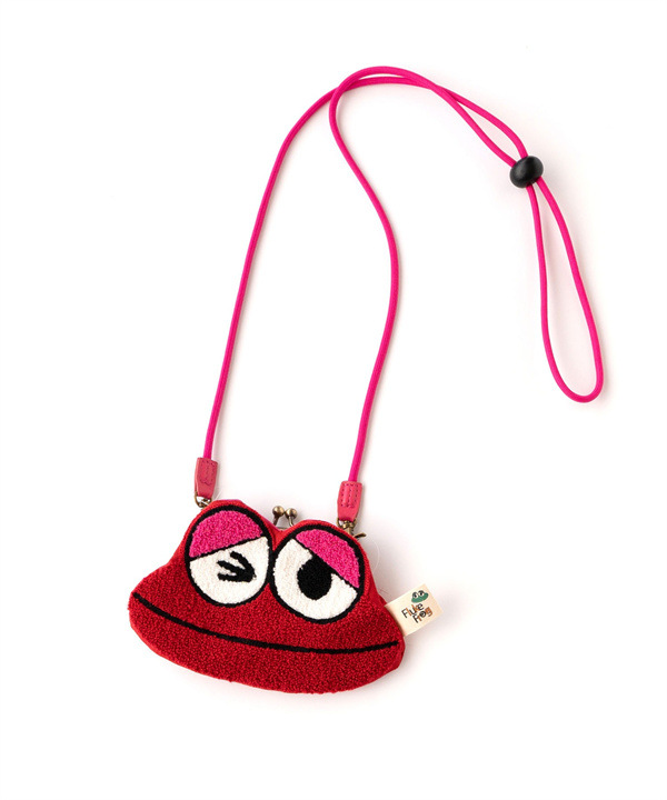 개구리 입 금주머니(빨간색)