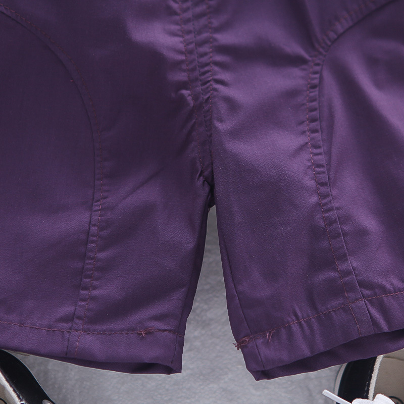 Tuta a maniche corte per ragazzi più venduta 2026 Nuovo stile, vestiti sottili ed eleganti per ragazzi, set estivo da due pezzi per neonati, trendy e alla moda ALYCExiyuebaobao_voghion.com