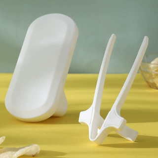 新款手指筷子防滑便携厨房玩游戏夹零食不脏手筷子玩游戏懒人神器