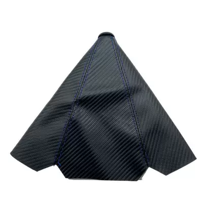Gear Knob – Cab and accessories - black-head-carbon-pattern-blue-line