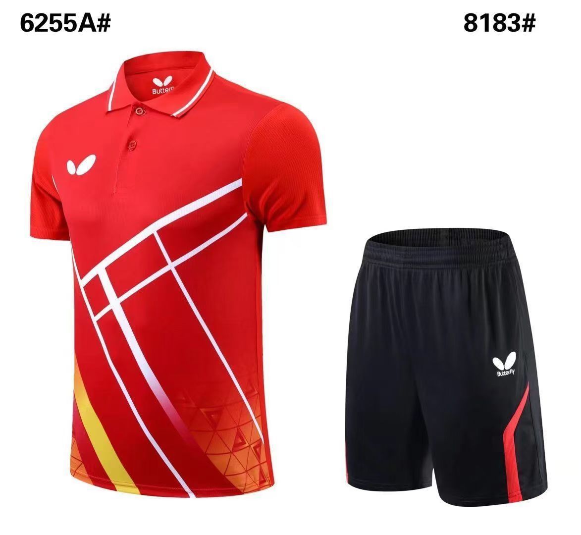Red set, men's style