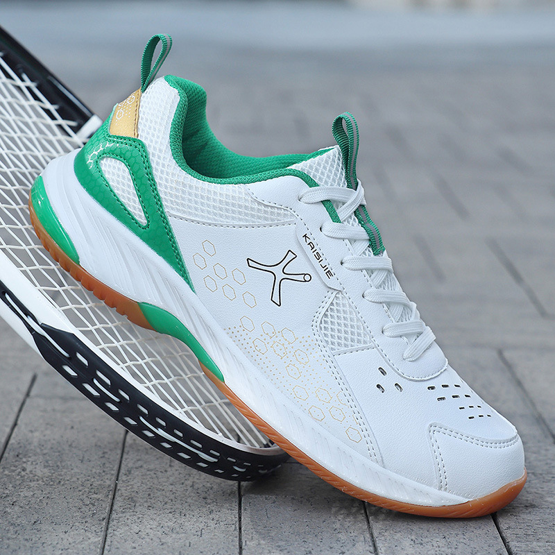 Nuevos zapatos de bádminton profesionales transfronterizos juveniles al aire libre antideslizante desgaste zapatos de tenis de mesa al por mayor image 3