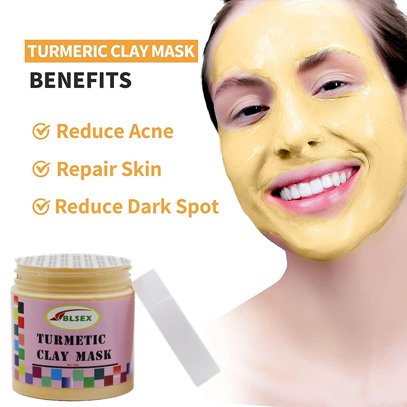 BLSEX maschera idratante tipo pasta alla curcuma pulizia viso 120g_voghion.com