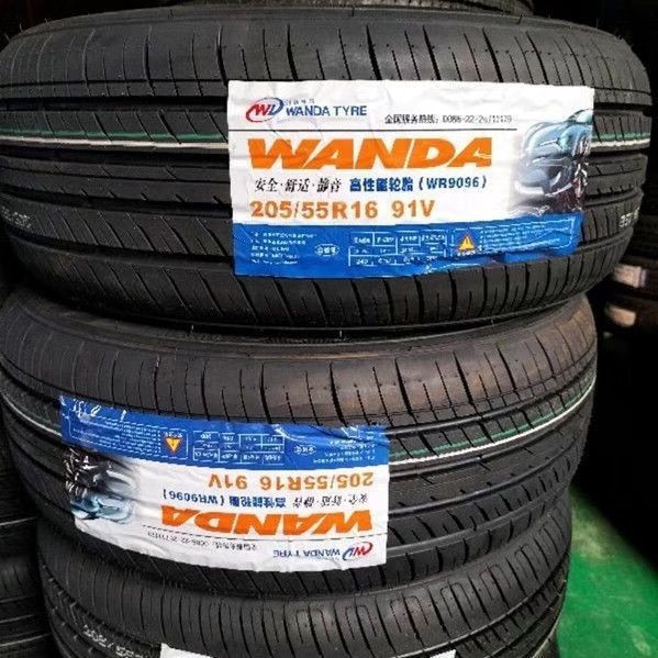 Brand New Wanda Tires 205/55R16 91V Silent and Comfortable with Emgrand Gl Arrizo 5 Changan Yidong