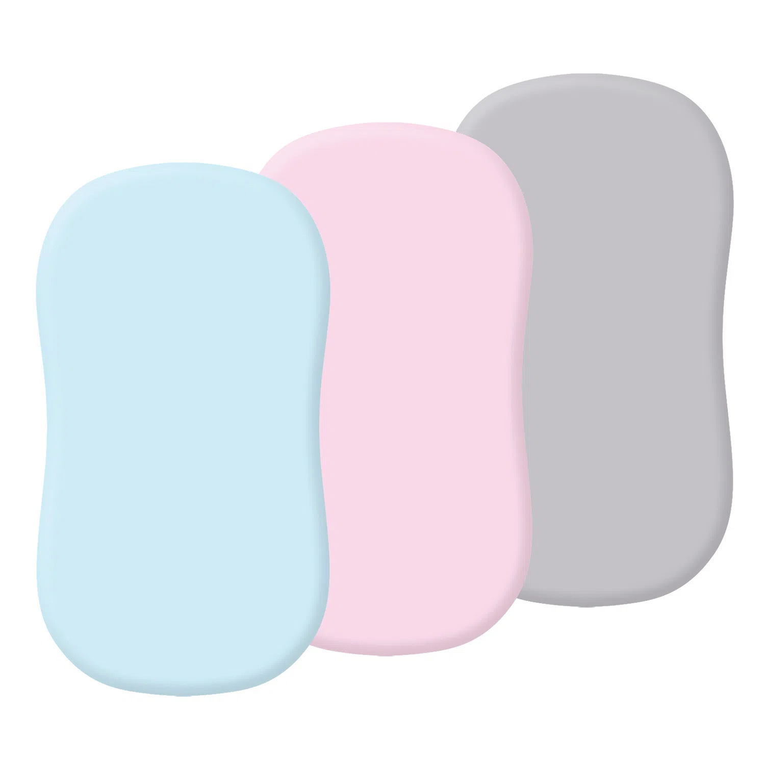 Microfiber Baby Breathable Fitted Sheet Three-Piece Set Super Soft Baby Cradle Fitted Sheet Available in Multiple Colors in Stock