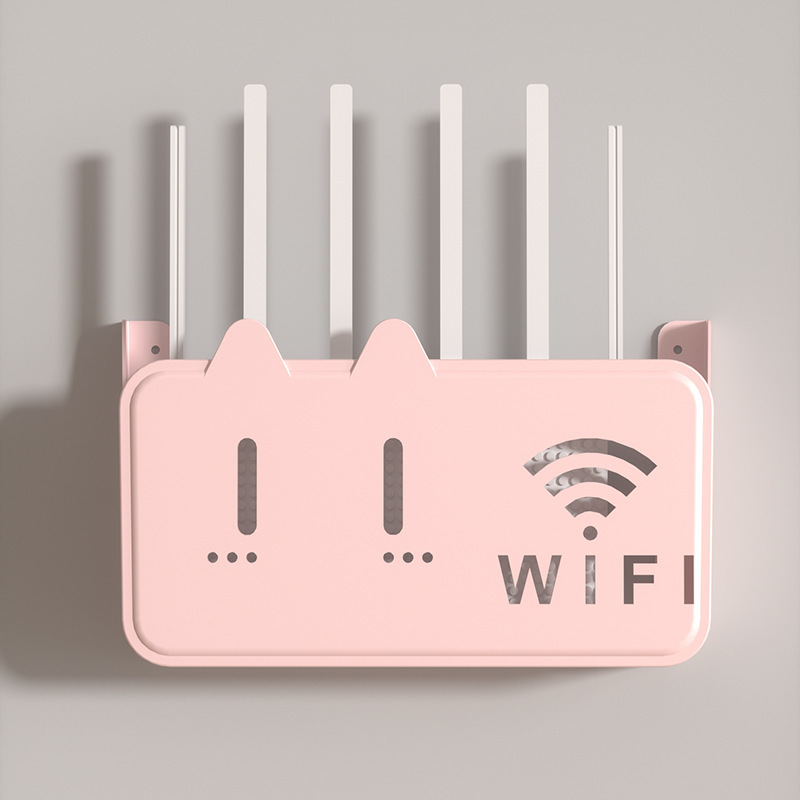 WiFiルーター収納ボックスリビングルームホームカバーアップ装飾ボックステレビセットトップボックスプラグイン収納ラックアーティファクト|undefined