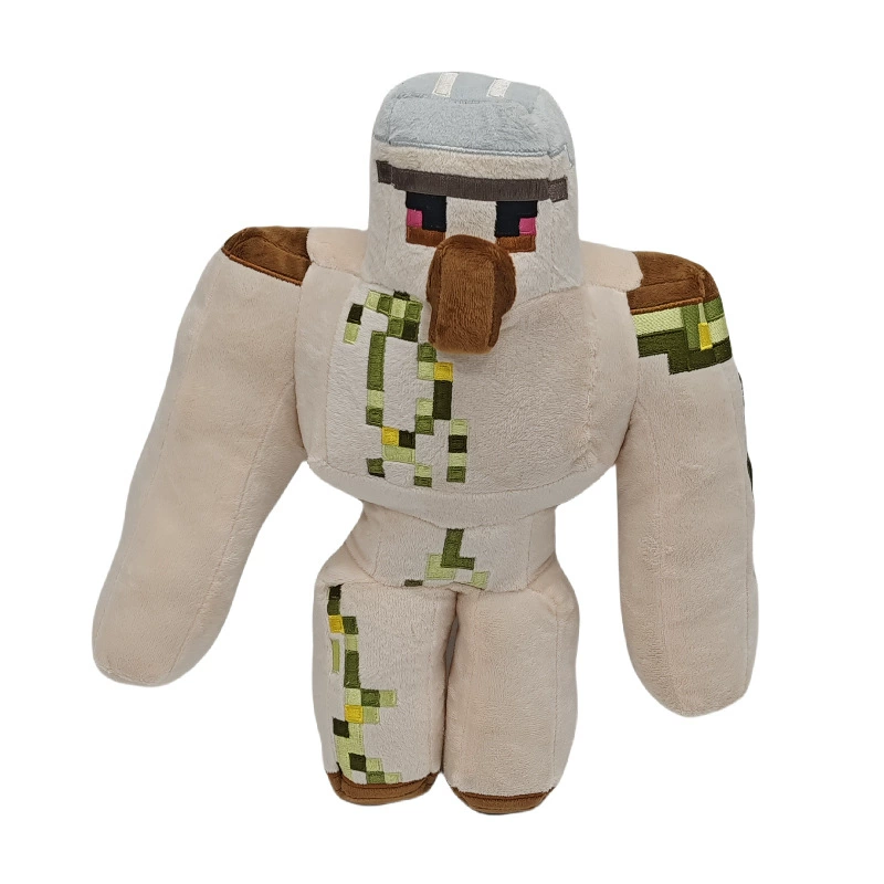 Плюшевые игрушки (Minecraft) персонажи, мягкая хлопковая набивка, множество размеров 12–55 см