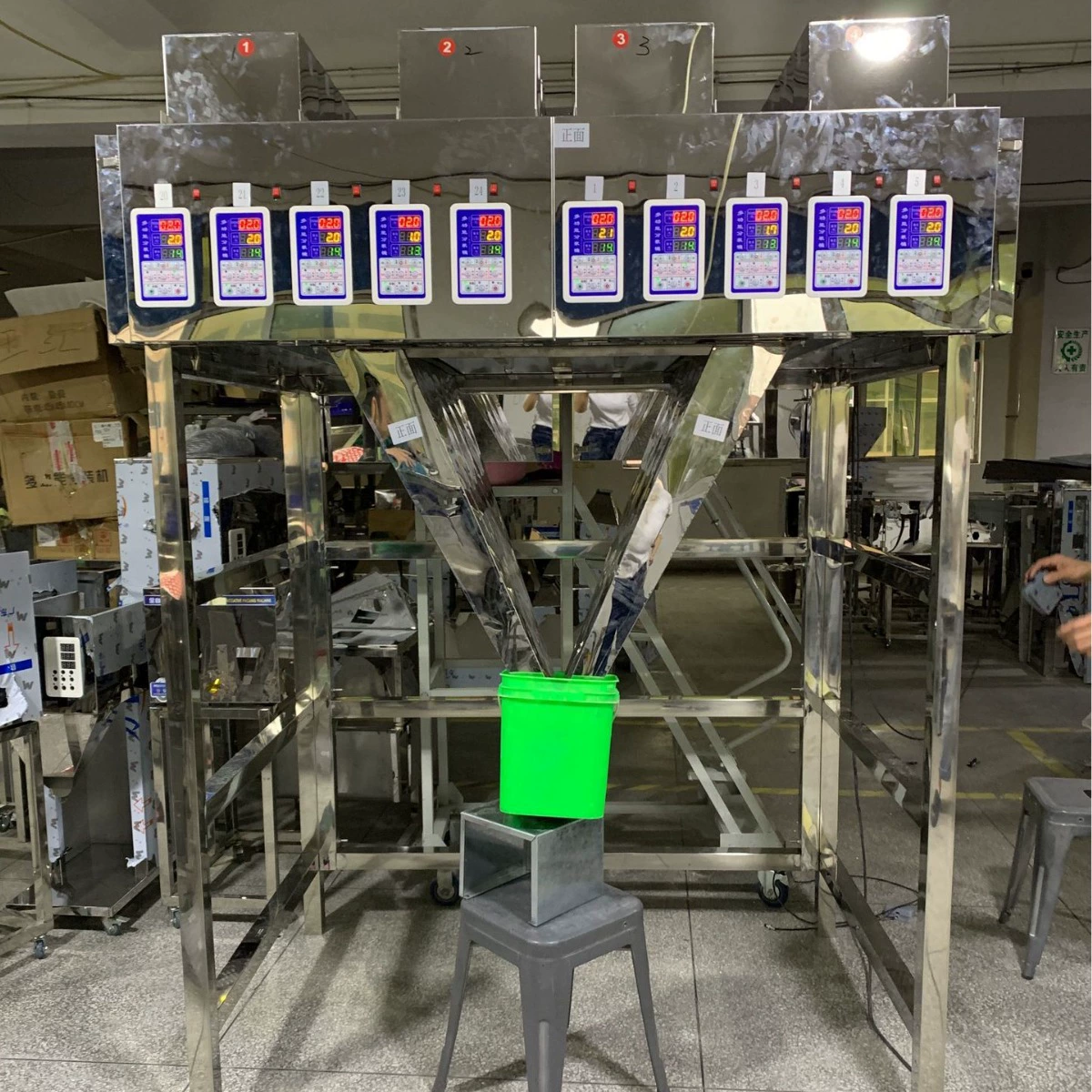 28 головных рук бисерная автоматическая машина для производства монохромных многоцветных гранул для взвешивания цена